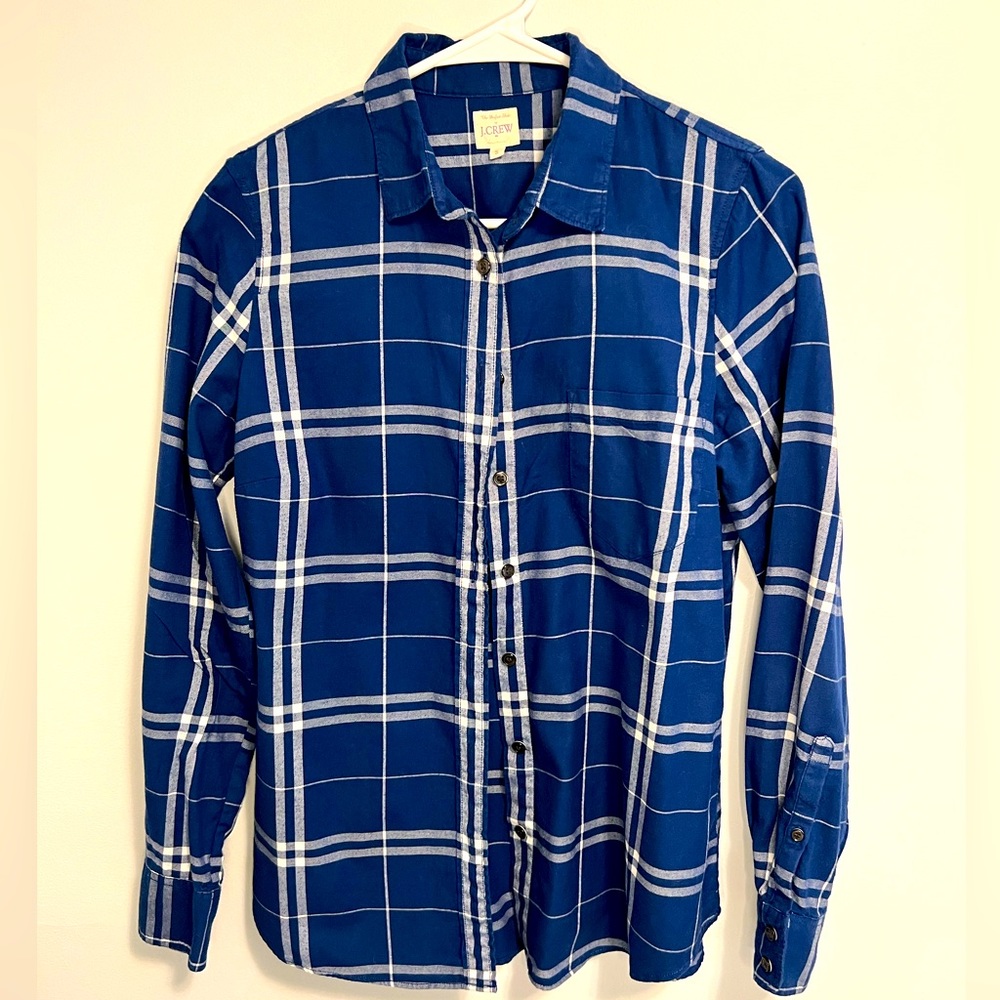 J. Crew Women’s Plaid Shirt